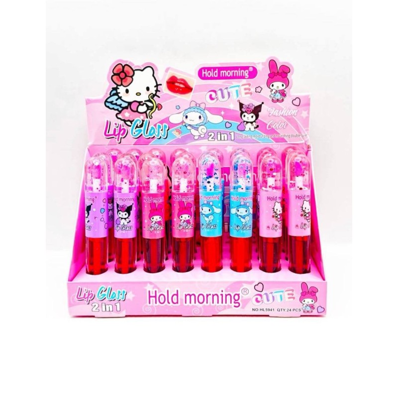 Lipgloss 2 en 1 Kitty JY3295 - HL5941