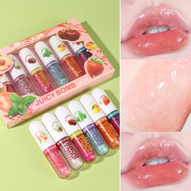 CAJA DE 6 LIP OIL JUICY BOMB S.F.R COLOR 5862