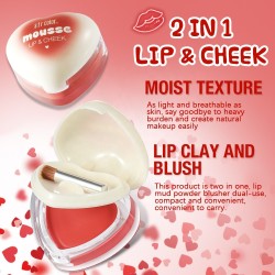 MOUSSE LABIOS Y MEJILLAS S.F.R COLOR 5836