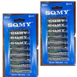 SET DE 8 PILAS AA JD3734