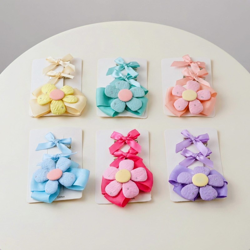 SET DE VINCHAS LAZO FLOR JD3916