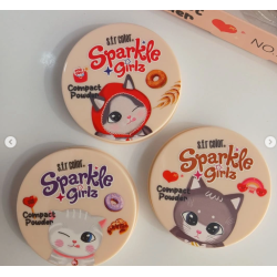 COMPACT POWDER SPARKLE GIRLZ S.F.R COLOR 8068
