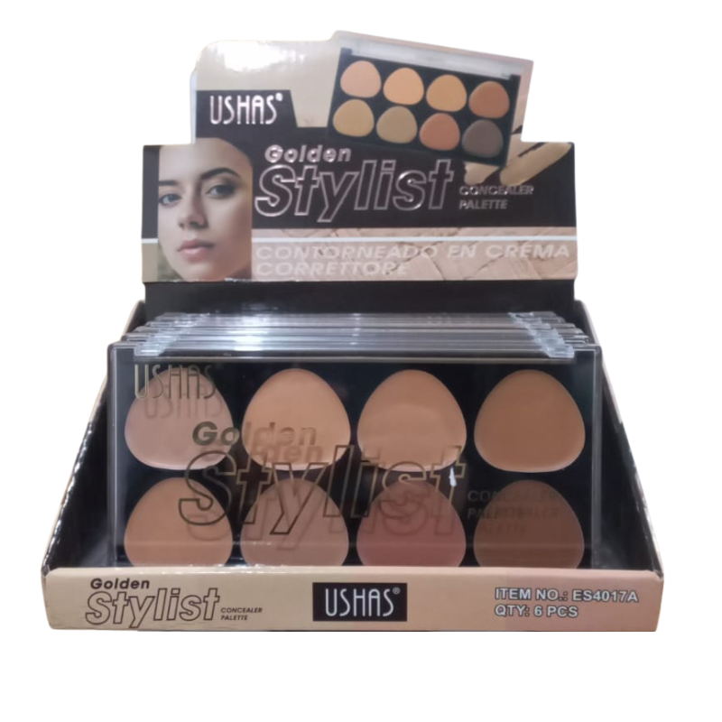 CONCEALER PALETTA GOLDEN STYLIST ES4017A