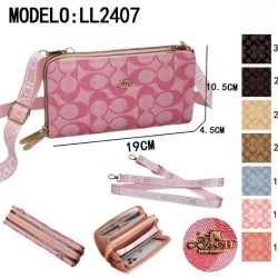 Billetera Grande doble cierre LL2407