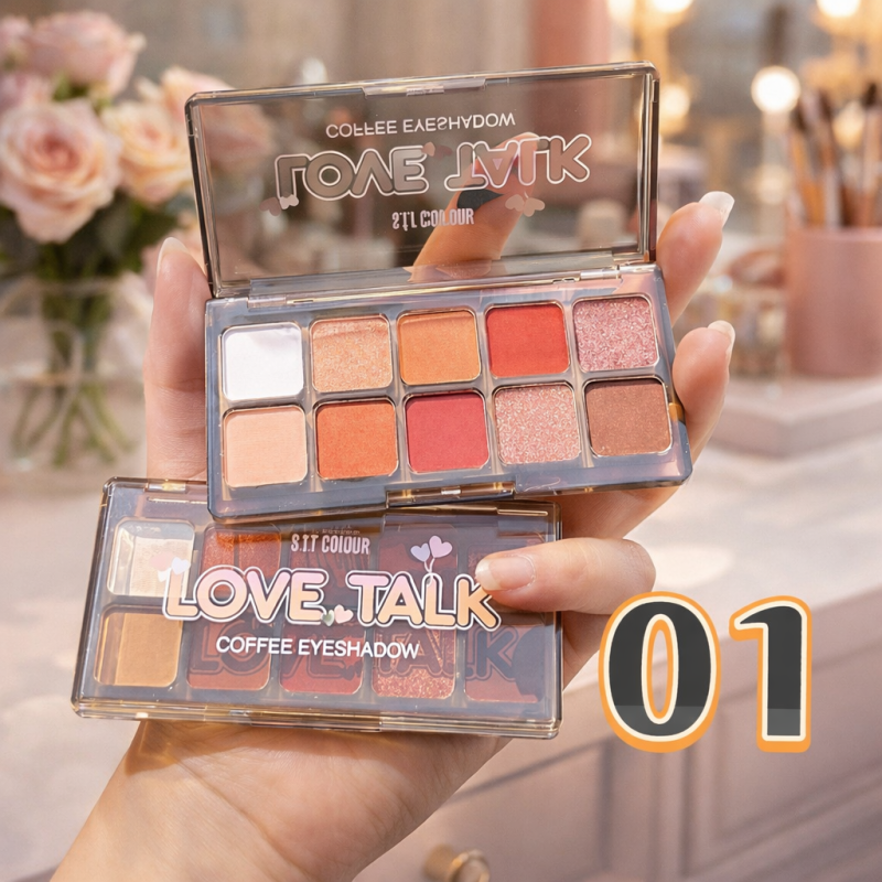 LOVE TALK COFFEE EYESHADOW S.F.R COLOR 7911
