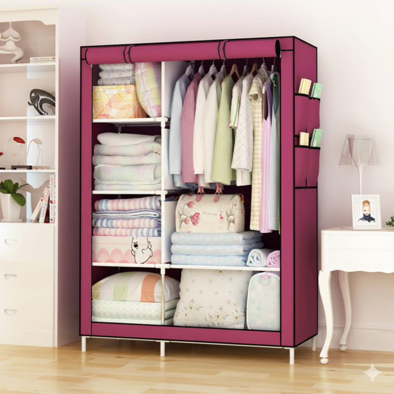 Armario de ropa Multifuncional Model 88105 (105cmX45cmX170cm) 5350