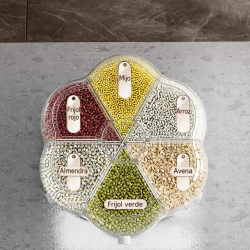 Barril Giratorio Contenedor de granos 7Ltrs. 5316