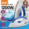Plancha de ropa RAF 1200W Dry Iron 5213