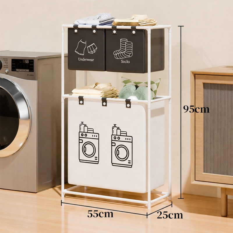 Estante de almacenamiento de ropa 95cmX55cmX25cm 5357