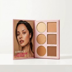 LIBRO SOMBRAS-ILUMINADOR-BLUSH-POLVOS- LIPSTICK Y CEJAS az-218