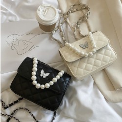 Cartera Perla Mariposa Blanca