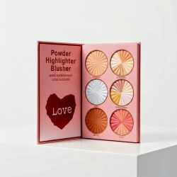 LIBRO SOMBRAS-LIPSTICK-CEJAS-BASE-BLUSH-POLVOS-ILUMINADOR CD910