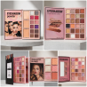 LIBRO SOMBRAS-ILUMINADOR-BLUSH-POLVOS Y CEJAS CD605