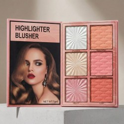 LIBRO SOMBRAS-ILUMINADOR-BLUSH-POLVOS Y CEJAS CD605
