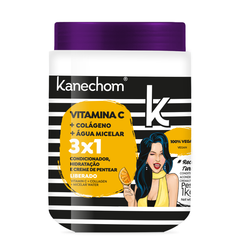KANECHOM CREMA CAPILAR VITAMINA C 3 X1 1KG 3883