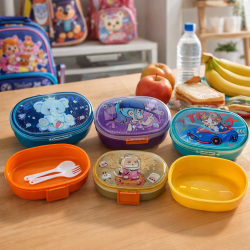 Lonchera Infantil con Cubiertos 4484