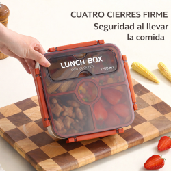 Lonchera con Cubiertos 4477