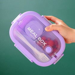 Lonchera con Cubiertos 4474