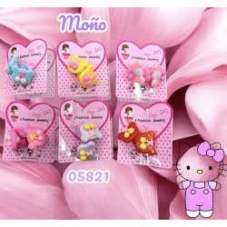 Pack de 12 Pares de Moños de Niña