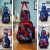 Mochila Escolar 3pcs con Rueda de Niños 900