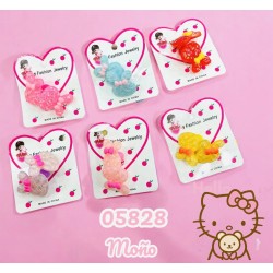 Pack de 12 Pares de Moños de Niña