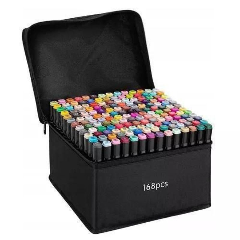 Marcadores Doble Punta 168 pcs 1979