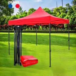 Carpa Grande Roja 3x3mt 1910