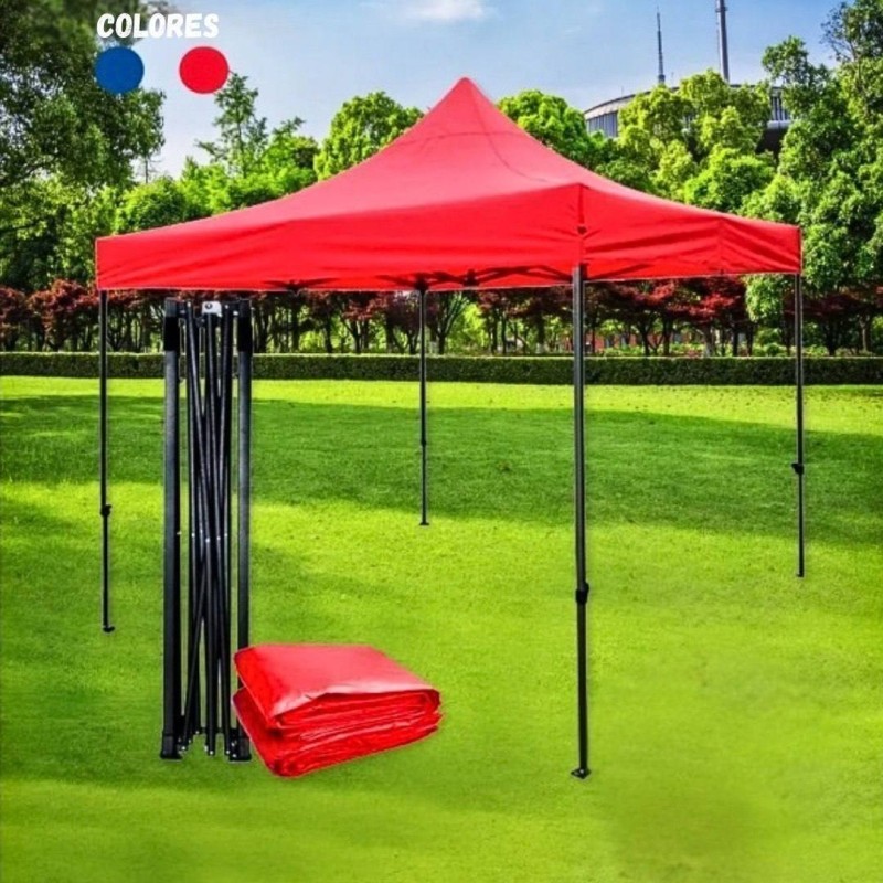 Carpa Grande Roja 3x3mt 1910