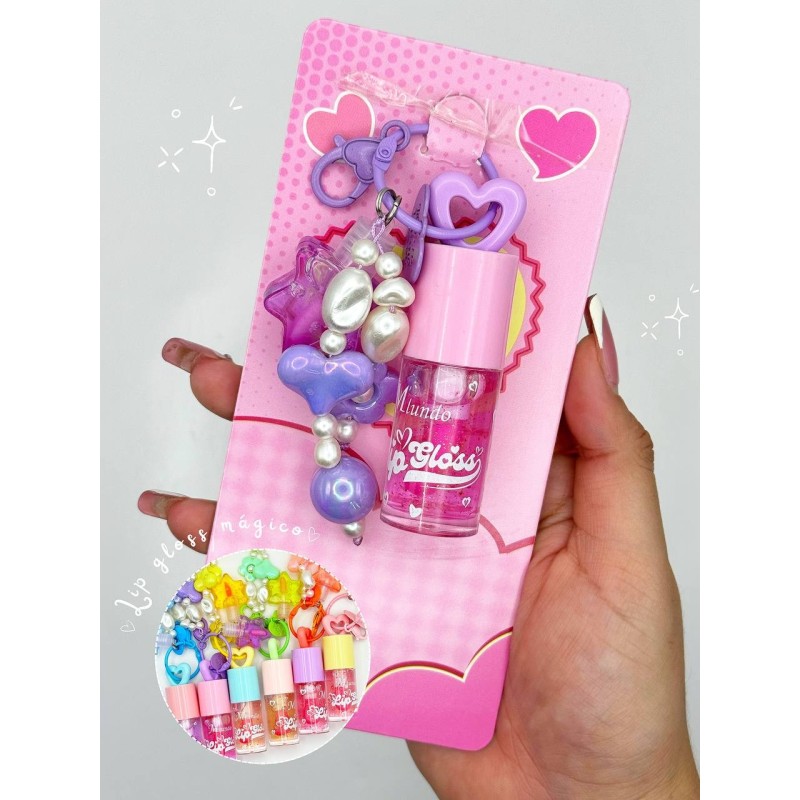 Lipgloss con Llavero 4129