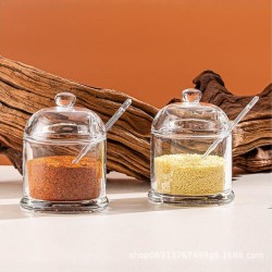 Set de 2 condimenteros de vidrio GU039