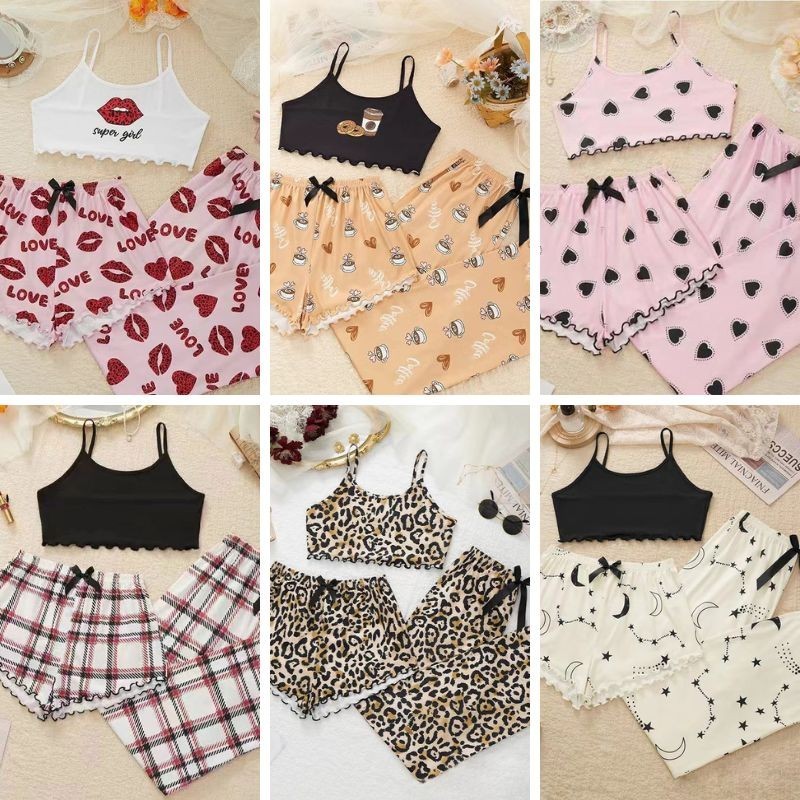 Conjunto Pijama 3pcs FG-1418