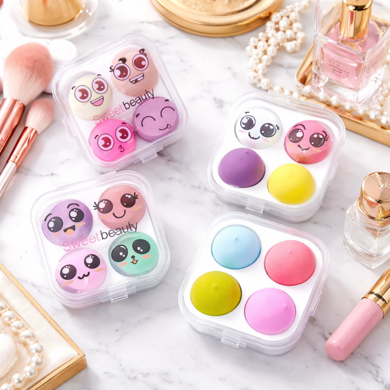 Set de 4 Esponjas de Maquillaje 4795
