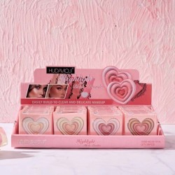 ILUMINADOR Y BLUSH EN POLVO B-101A- HUDAMOJI