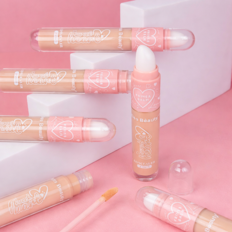 CORRECTOR 2 EN 1 MÁS PRIMER EN BÁLSAMO 68442-03 - KISS BEAUTY