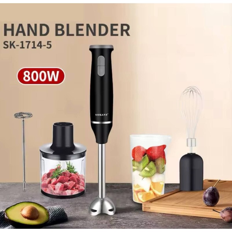 Juego de batidora 5 en 1 Raf 5221