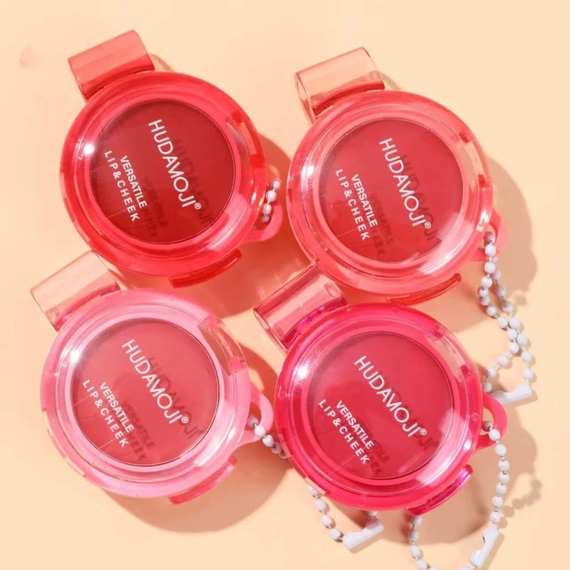 RUBOR 2 EN 1 PARA LABIOS Y MEJILLAS PORTÁTIL LC-006 - HUDAMOJI