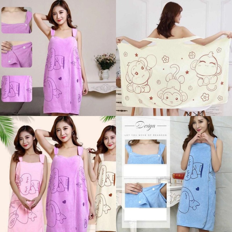 Toalla Vestido de microfibra para mujer FG-1538