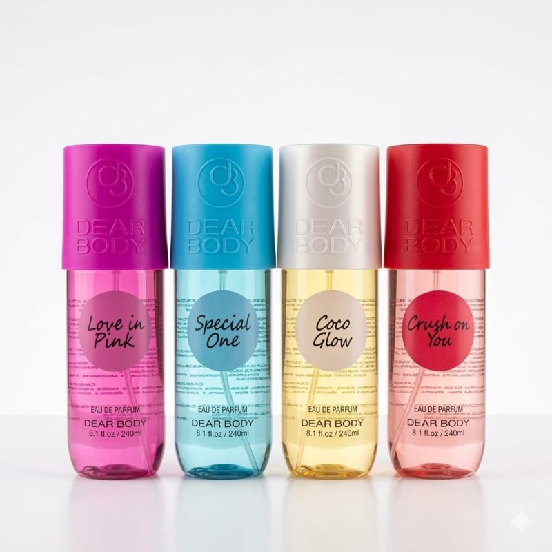 SPLASH DEAR BODY DUPE SOL JANEIRO 240 ML  - DE30