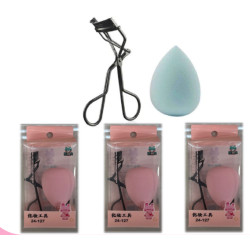 Rizador de pestañas con esponja DY883