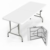 Mesa grande plegable 1.80X74X74cm  1888
