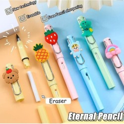 Lápiz Infinito con Borrador con Figuras