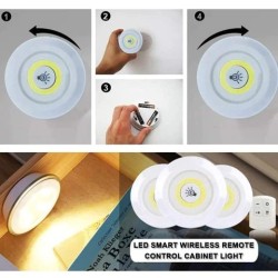 Set de 3 Luces con Control 4995