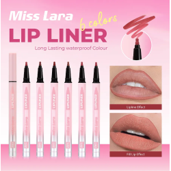 2 IN 1 LABIAL Y DELINEADOR MS-649 - MISS LARA