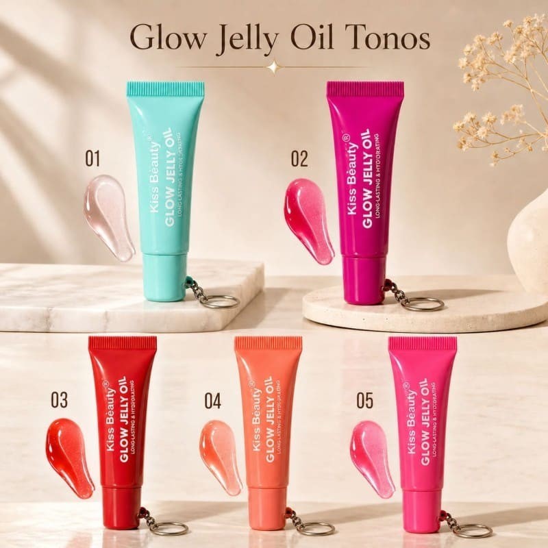 LIP OIL GLOW JELLY 70738-03 - KISS BEAUTY