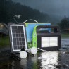 Kit Solar Linterna Recargable para Acampar 4854