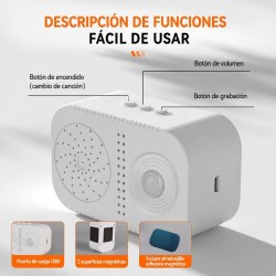 Timbre Inalámbrico con Sensor de Movimiento YZ-174