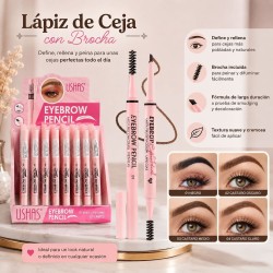 Lápiz de Cejas con Brocha Ushas UP016