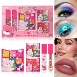 Juego de Maquillaje Cute Bear S.f.r Color 8258