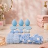 Set de Accesorios Cintillo Manilla y Esponjas 15pcs 2508-005