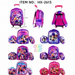 Mochila Escolar Kpop 3pcs 2613